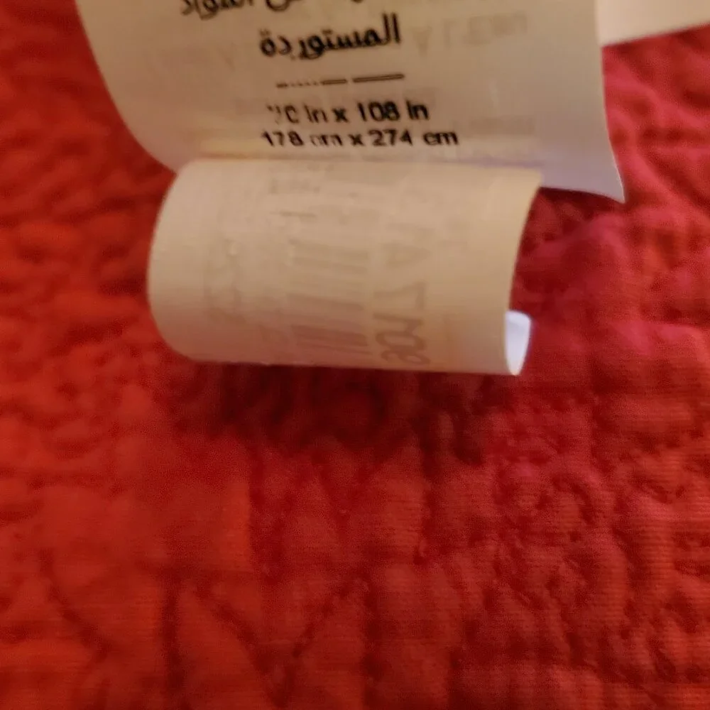 Price Reduced: NWOT Williams Sonoma Red Tablecloth